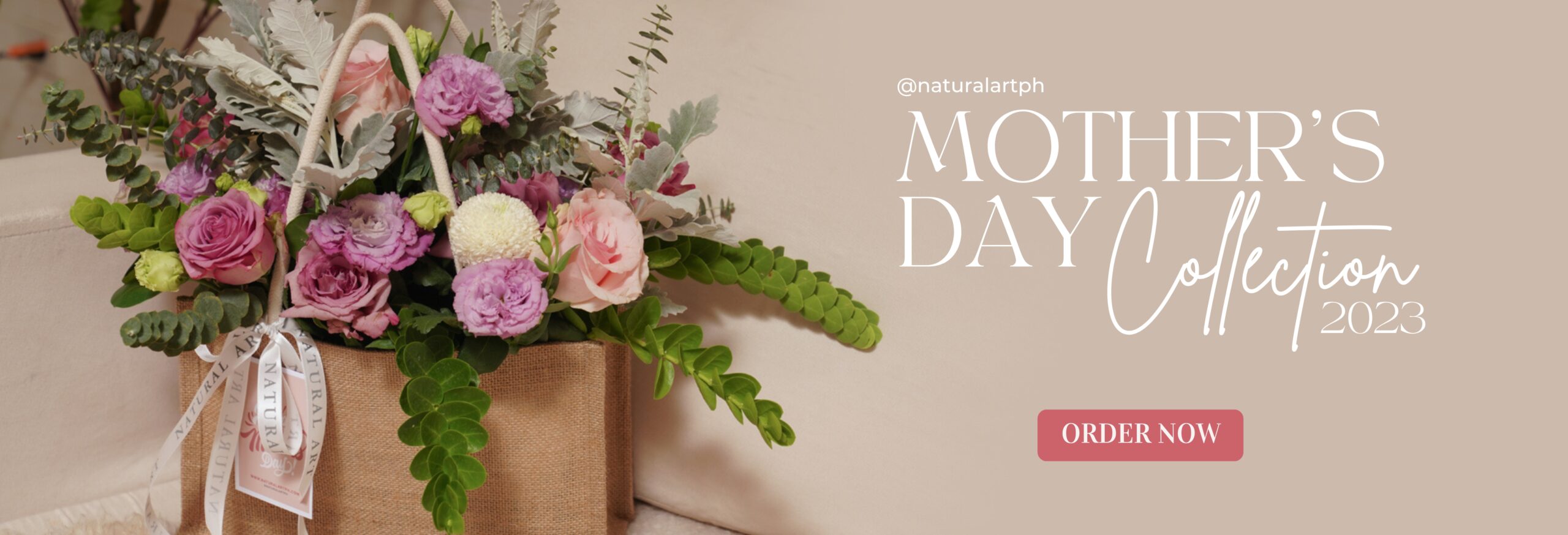 Natural Art Mother's Day Collection 2023 Banner
